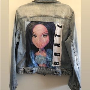 BRATZ jean jacket rework.